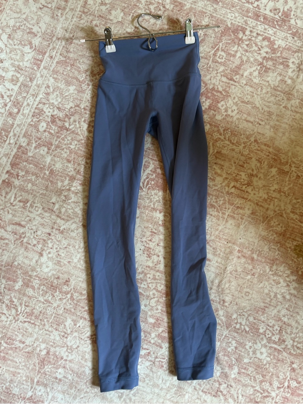Lululemon High-Waist Performance Leggings in Slate Blue